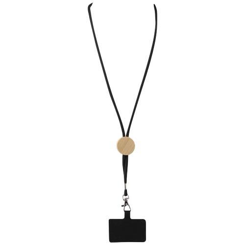 Adhab Smartphone Lanyard mit Bambusdetails