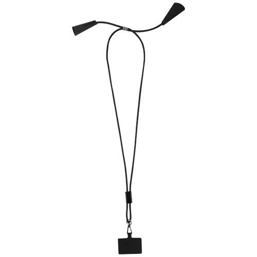 Funi 5 in 1 Lanyard Kabel aus recyceltem Kunststoff für Smartphones mit integrierter Datensynchronisierung und 100 W Schnelll