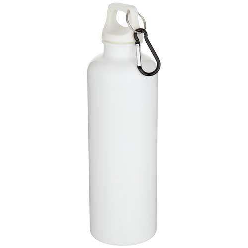 Oregon 750 ml einfarbige RS-zertifizierte Wasserflasche aus recyceltem Kunststoff mit Karabinerhaken