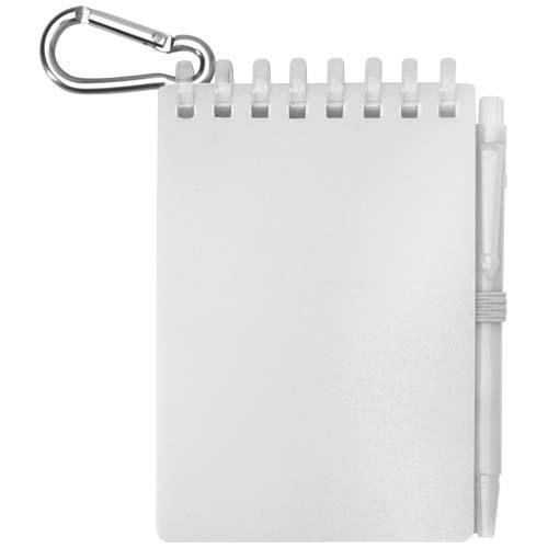 Lig Mini Recyceltes Outdoor-Softcover Notizbuch und Kugelschreiber Set (schwarze Mine)