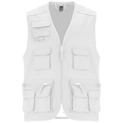 Venera Arbeitsweste mit V-Ausschnitt und mehreren Taschen, 200 g/m2