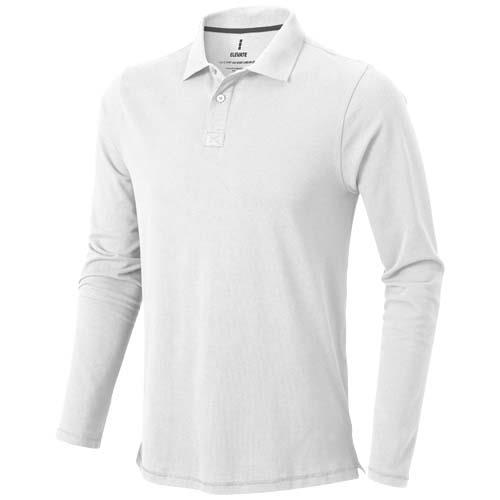 Calgary 180 g/m² Langarm Poloshirt für Herren