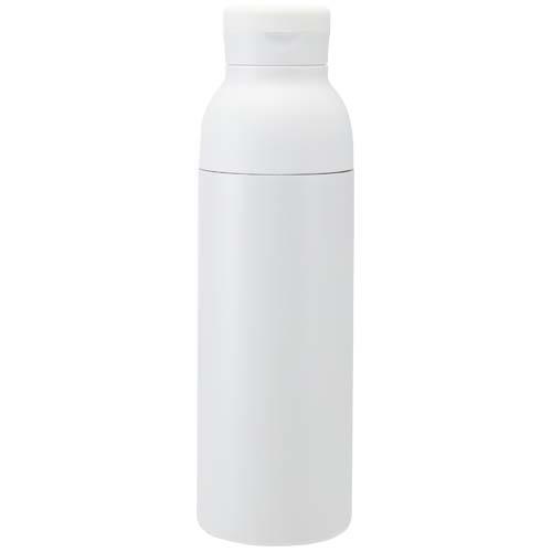 Illuminate 650 ml RCS-zertifizierte doppelwandige Trinkflasche aus recyceltem Edelstahl mit 3-teiligem Deckelset