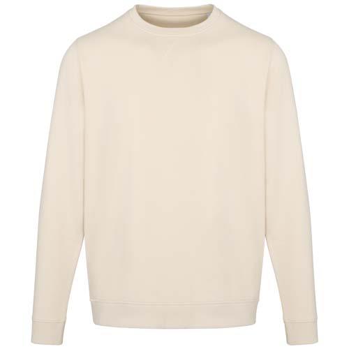 Jasper 280 g/m² Pullover mit Rundhalsausschnitt aus recycelter Bio Baumwolle (OCS), unisex