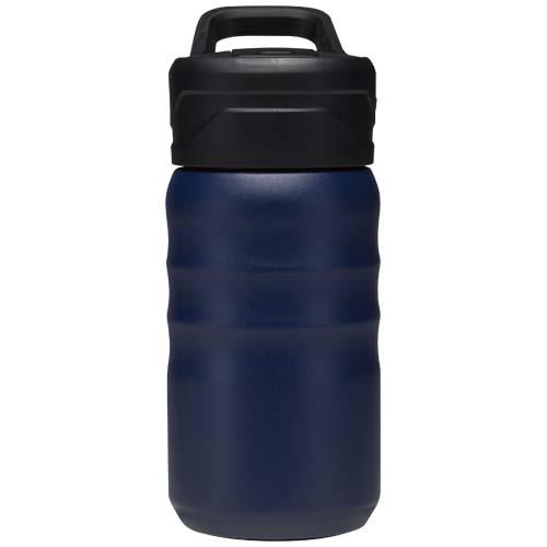 Knox 350 ml RCS Trinkflasche aus recyceltem, doppelwandigem Edelstahl mit Klappstrohhalm