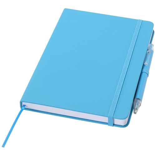 Spectrum Set A5 Hardcover Notizbuch aus Recyclingpapier und einem Kugelschreiber