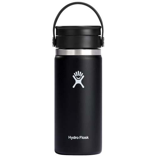 Hydro Flask Isolierbecher aus Edelstahl mit breiter Öffnung 473 ml und Flex Sip™ Deckel