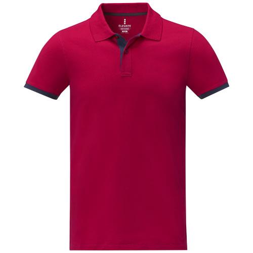 Morgan 200 g/m² Polo für Herren, zweifarbig