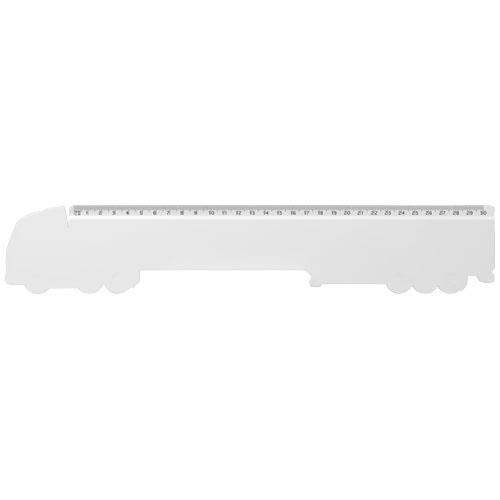 Tait 30 cm LKW-förmiges Lineal aus Recycling-Kunststoff