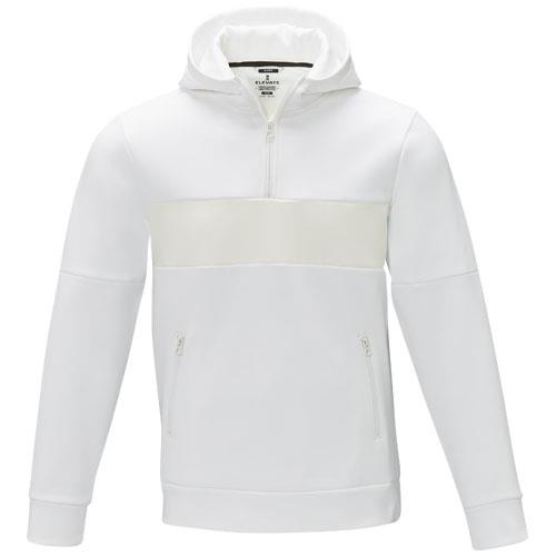 Sayan Kapuzenpullover mit halbem Reißverschluss für Herren