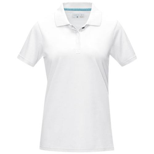 Graphite Poloshirt aus Bio-Baumwolle für Damen