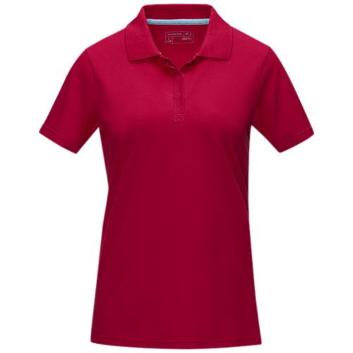 Graphite Poloshirt aus Bio-Baumwolle für Damen
