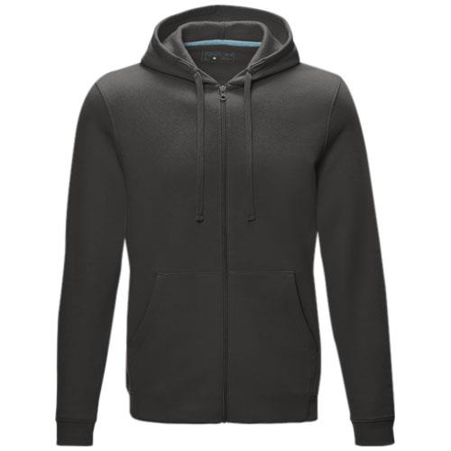 Ruby Hoodie mit durchgehendem Reißverschluss aus Bio-Material für Herren
