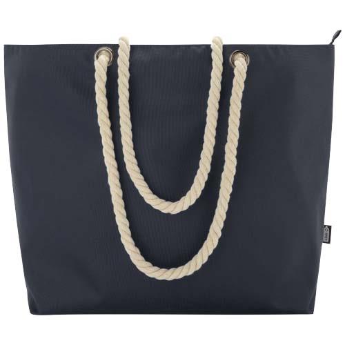 Panama Strandkühltasche mit Kordelgriffen aus recyceltem GRS-Material, 23L
