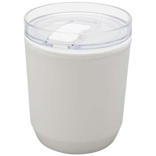 Hudson 180 ml doppelwandiger Becher aus recyceltem Kunststoff