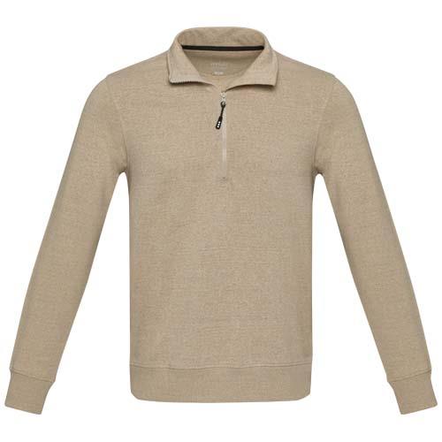 Tin 280 g/m² Aware™ Pullover mit Half-Zip Reißverschluss aus recyceltem Material Unisex