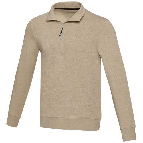 Tin 280 g/m² Aware™ Pullover mit Half-Zip Reißverschluss aus recyceltem Material Unisex