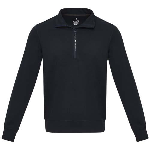 Tin 280 g/m² Aware™ Pullover mit Half-Zip Reißverschluss aus recyceltem Material Unisex
