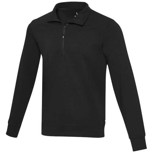 Tin 280 g/m² Aware™ Pullover mit Half-Zip Reißverschluss aus recyceltem Material Unisex