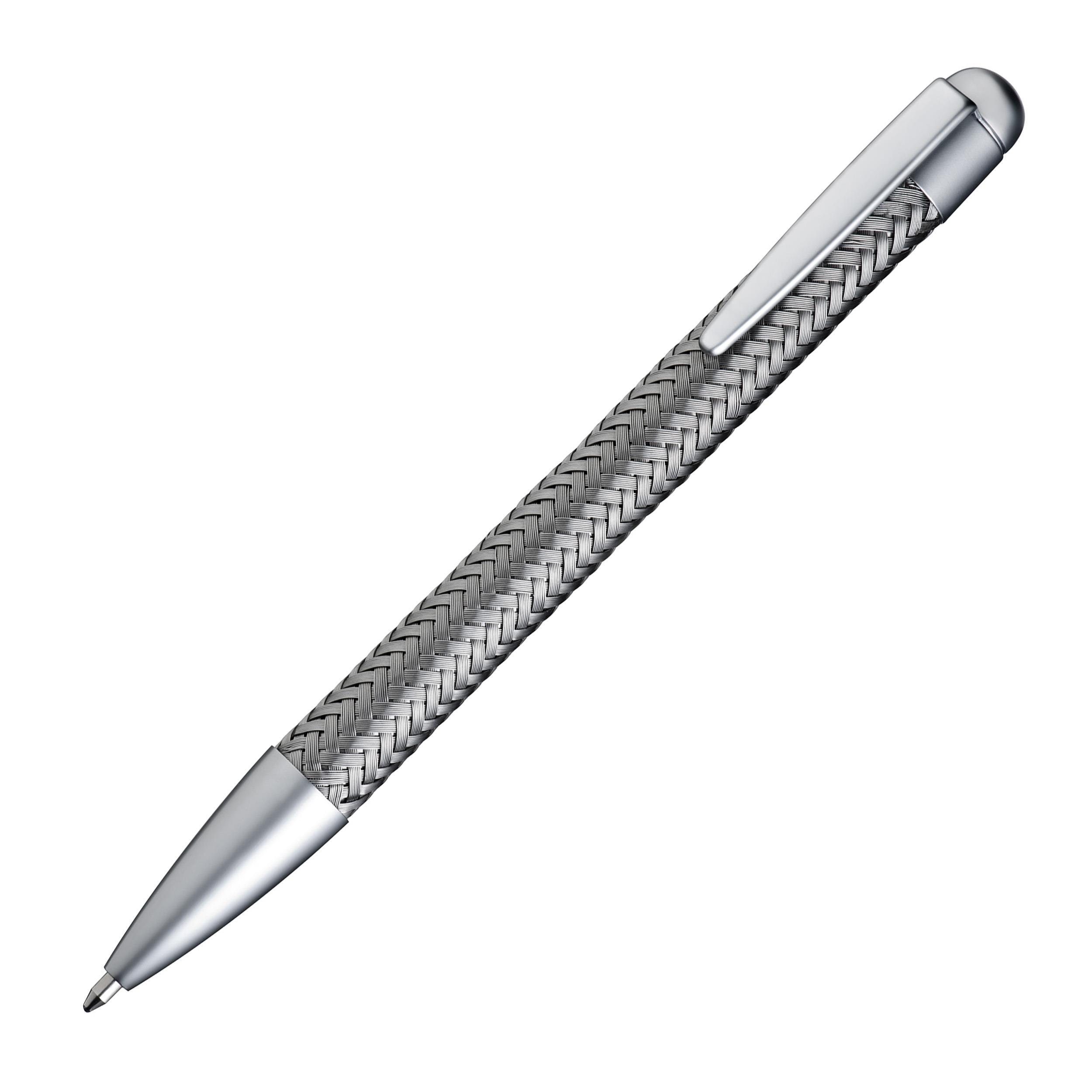 Metallkugelschreiber mit Drahtgeflecht TABEA