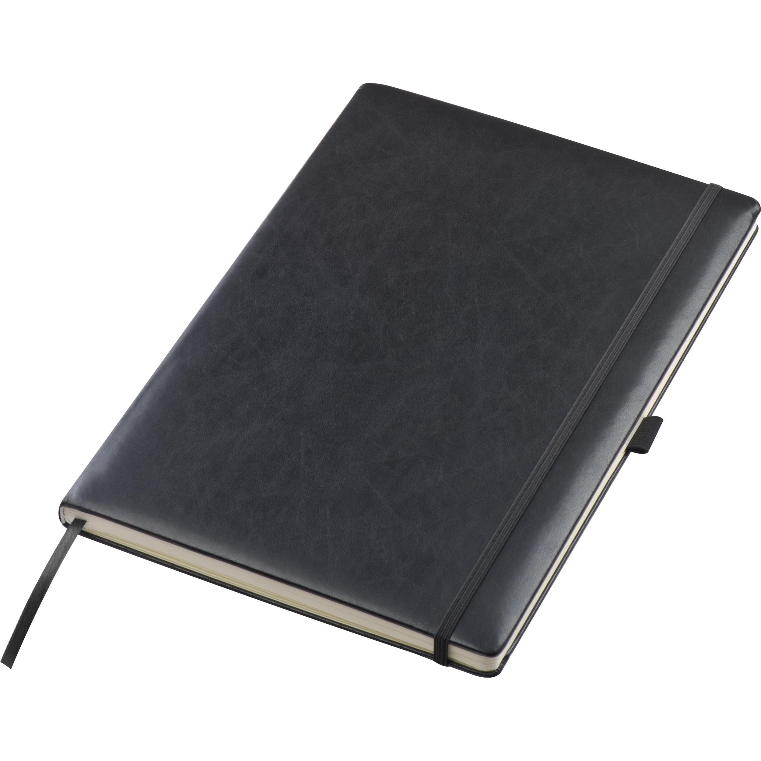 A4 Notizbuch aus Kunstleder ALEC