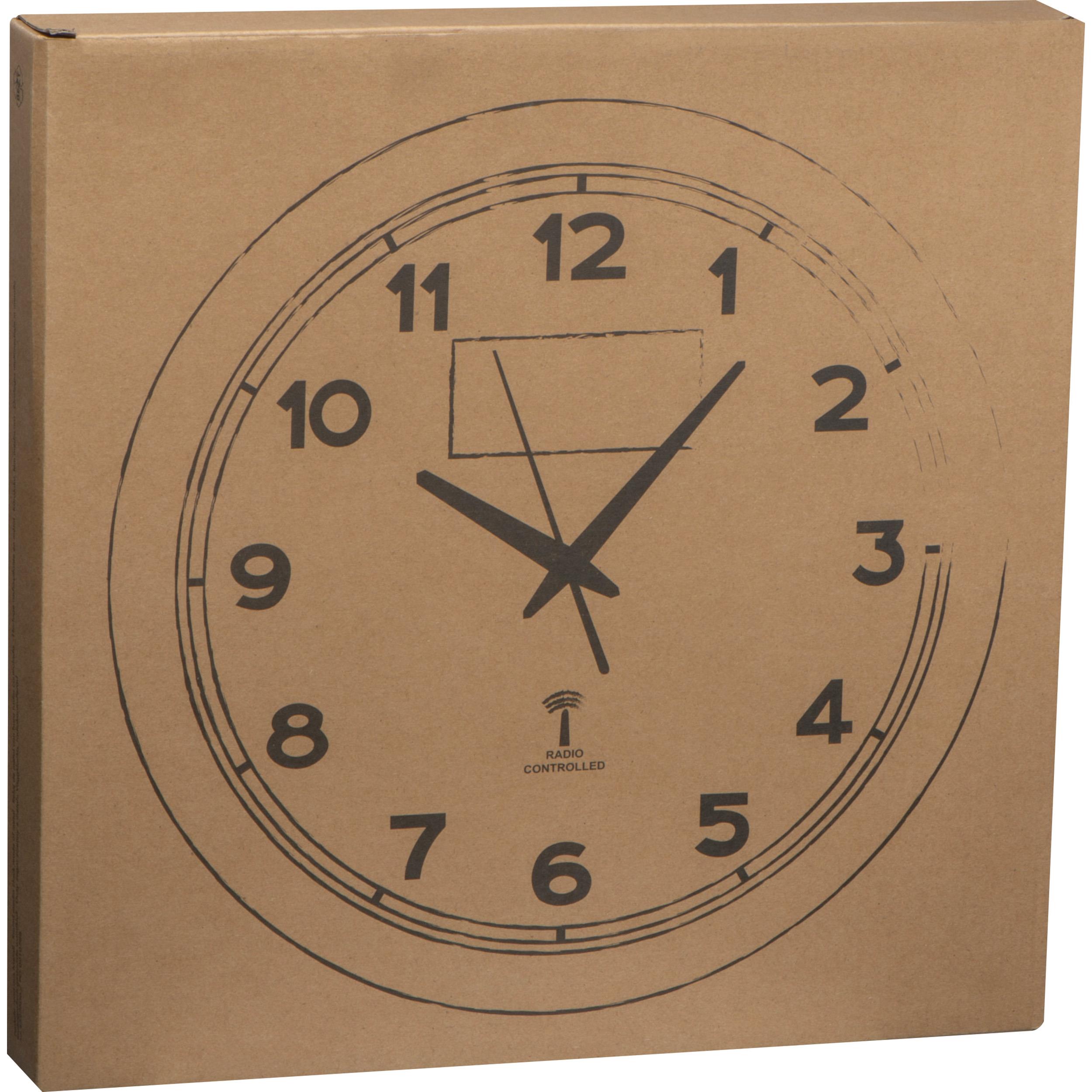 Funk Wanduhr aus Metall JONAH
