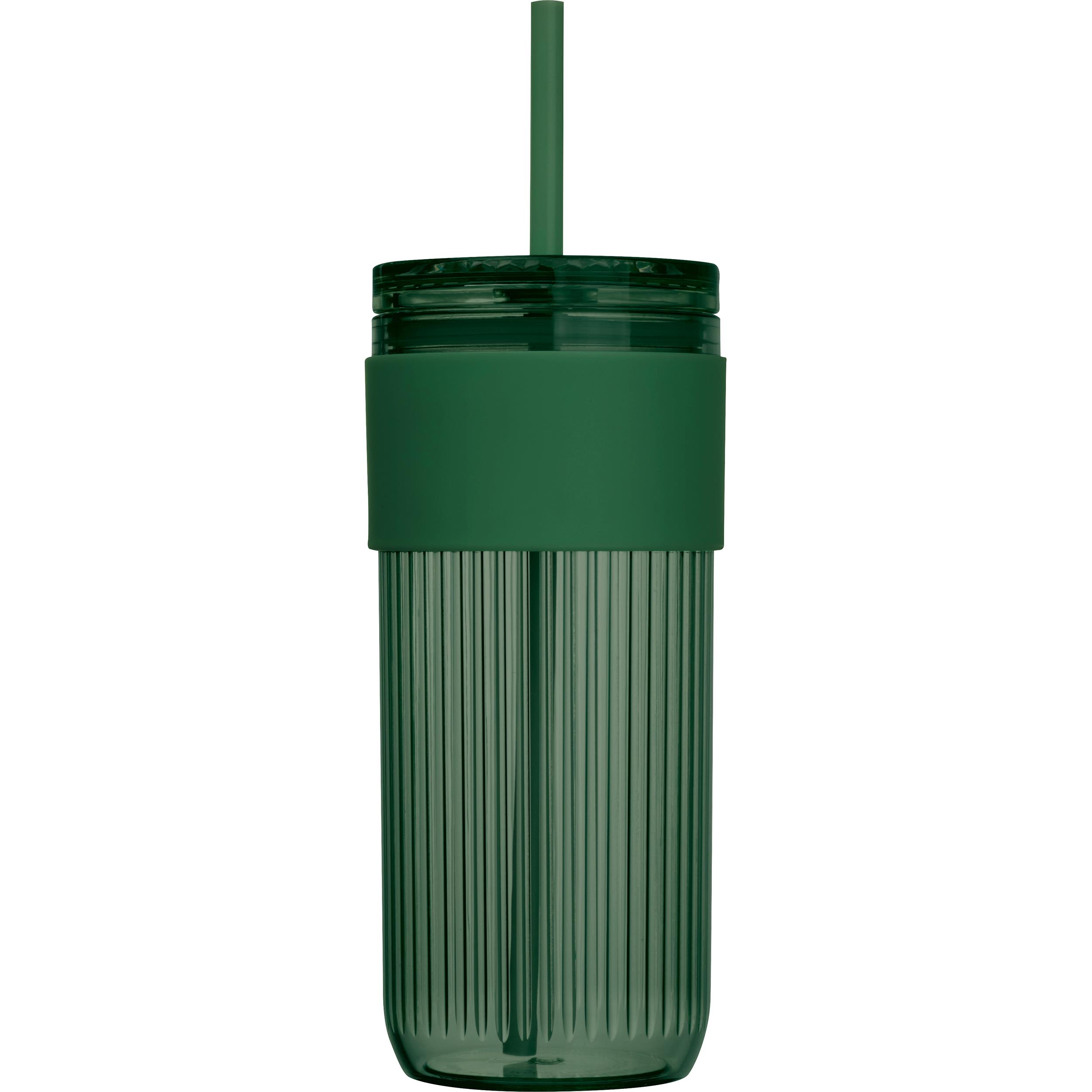 Becher mit Trinkhalm, 660ml SOLEDAD