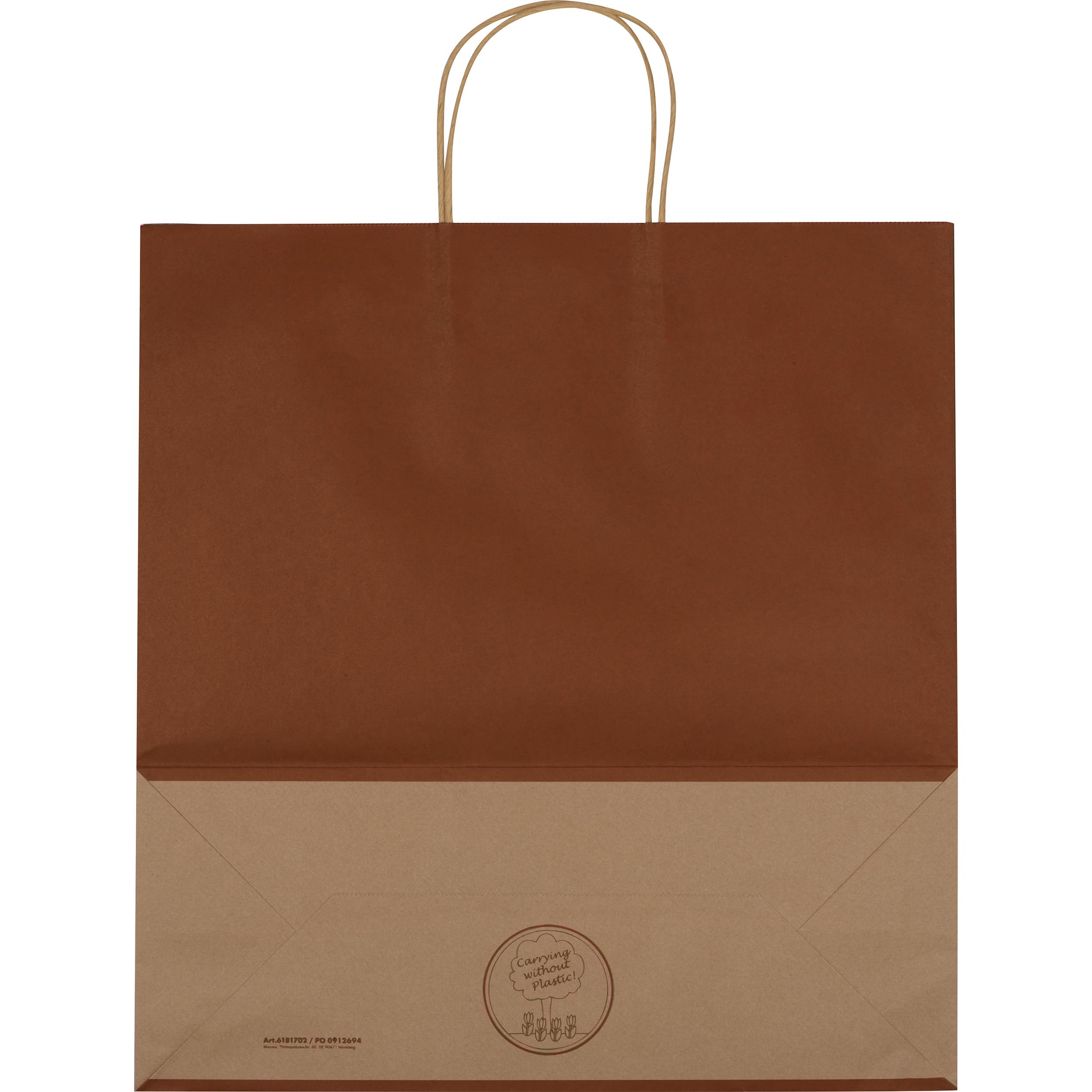Recycelte Papiertasche groß GUS