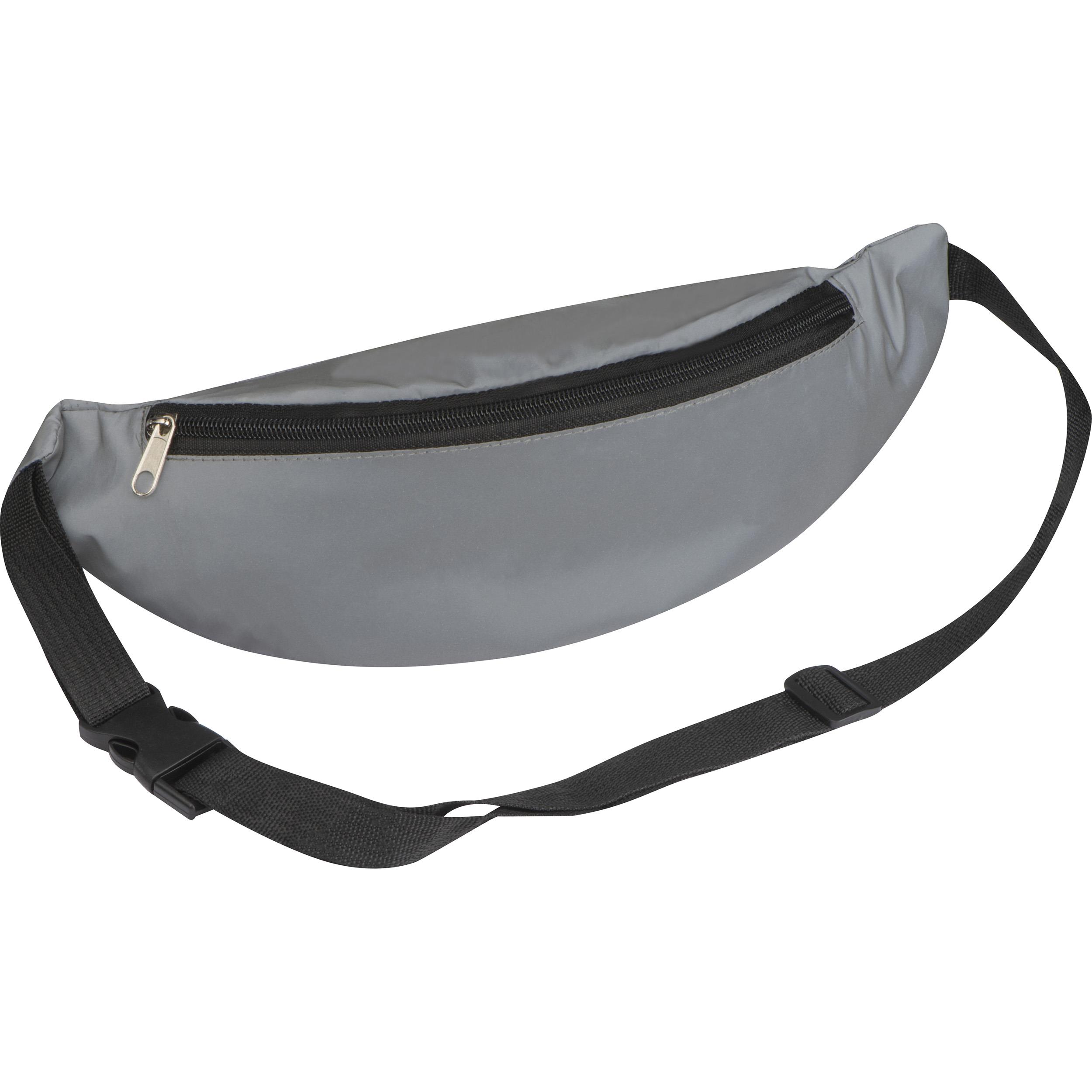 Reflektierende Gürteltasche aus Polyester MAGDALENA
