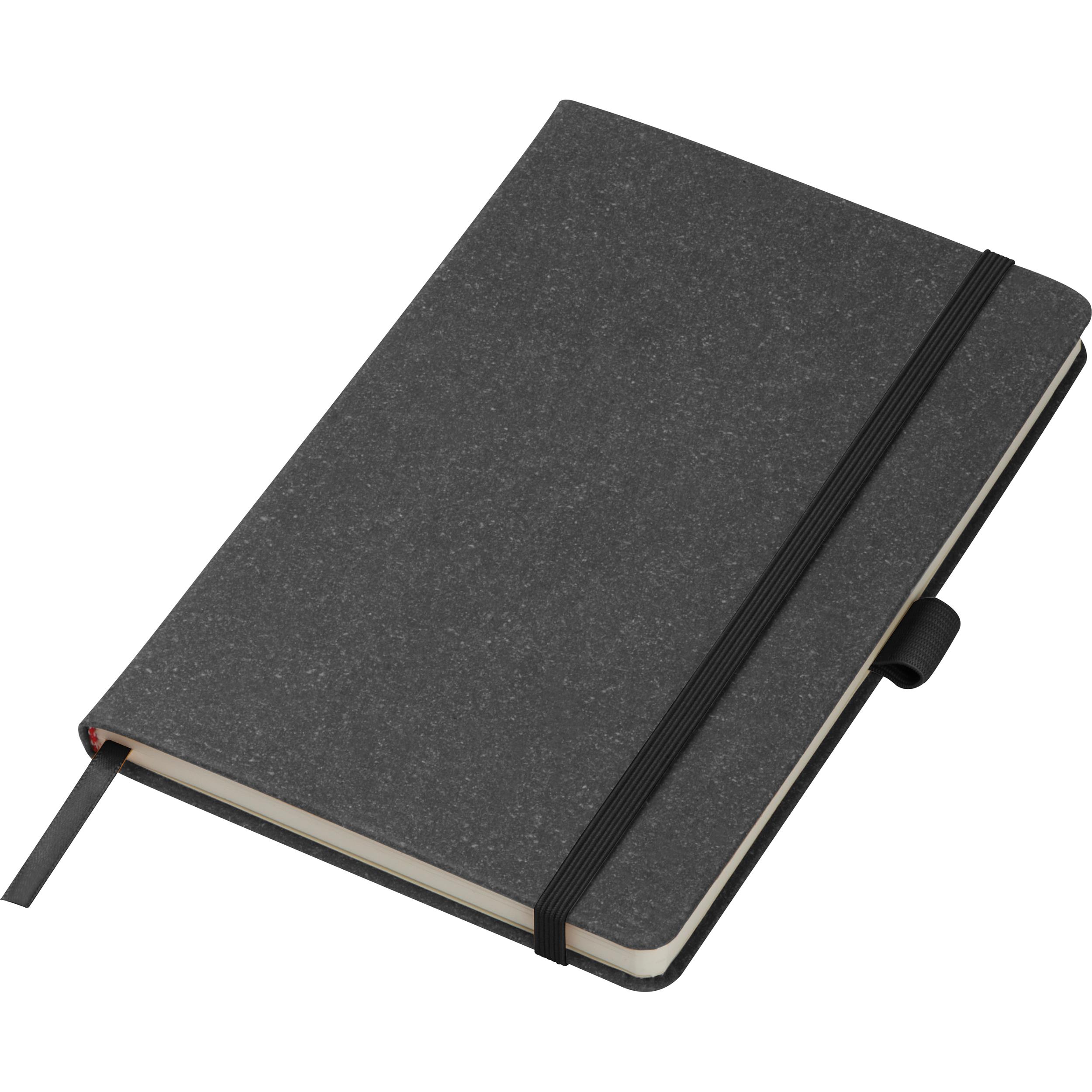 A5 Notizbuch mit recyceltem Ledereinband TRACY