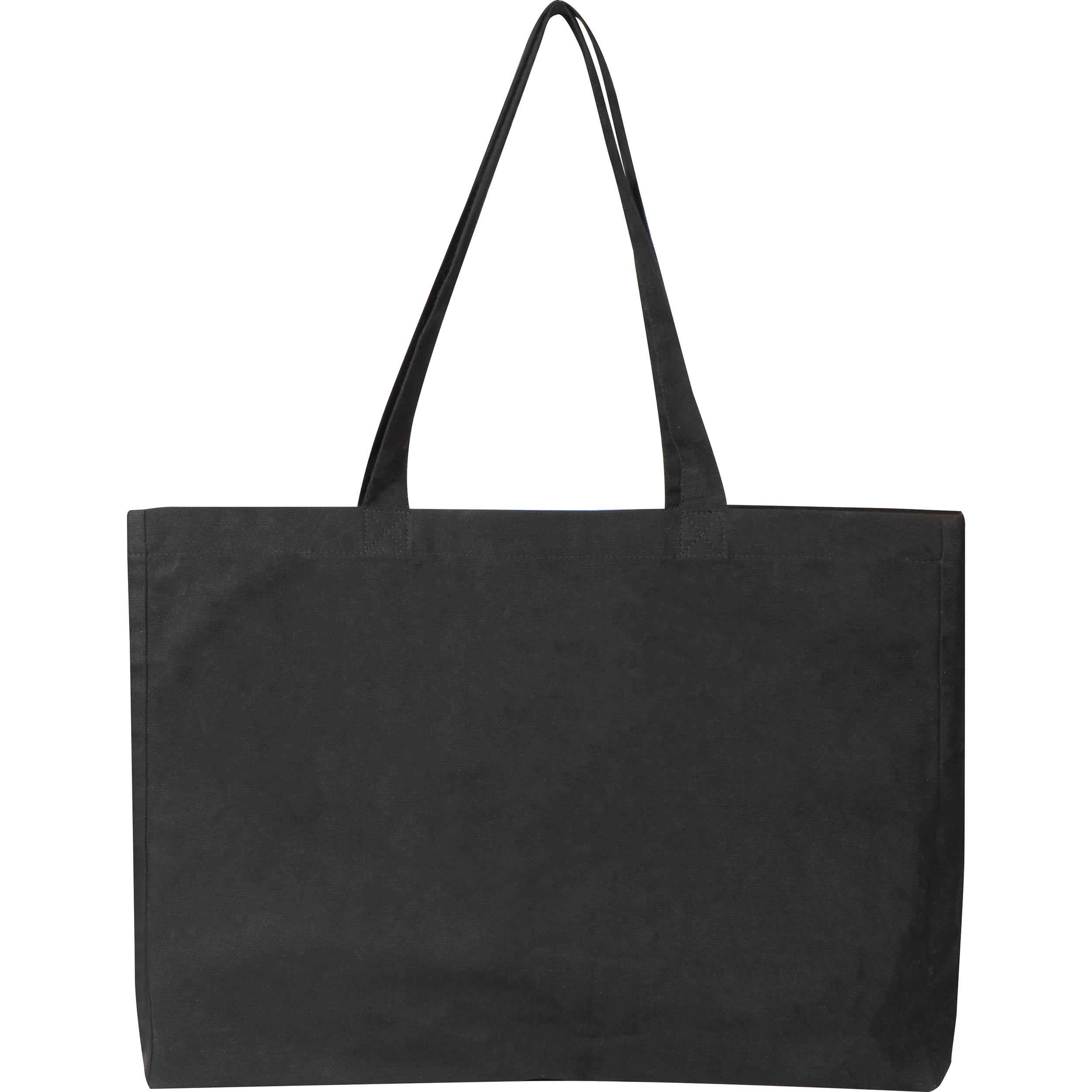 Shopper aus Bio Baumwolle mit Bodenfalte MARCELLO