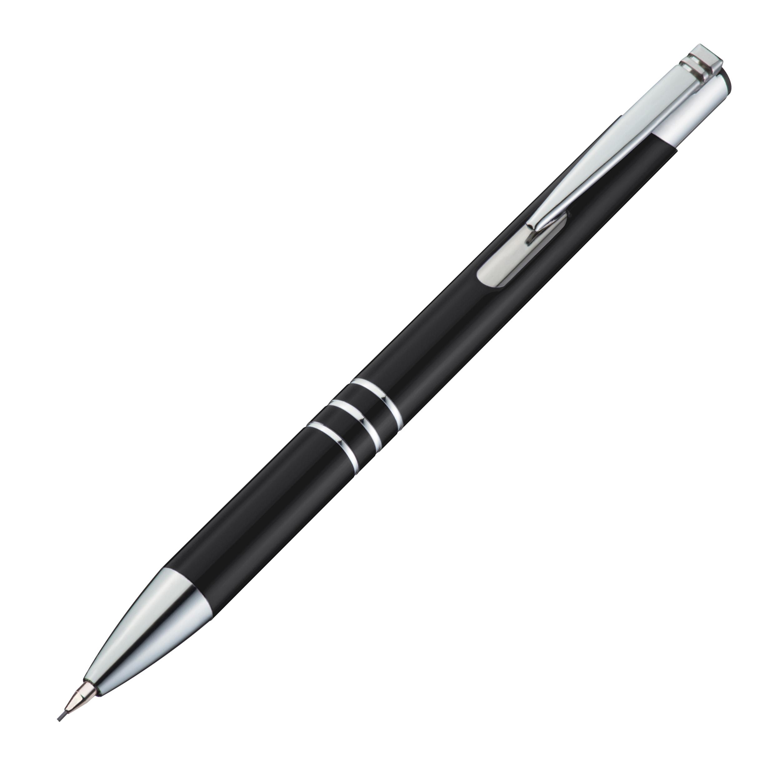 Schreibset mit Kugelschreiber und Druckbleistift aus Metall KELLY