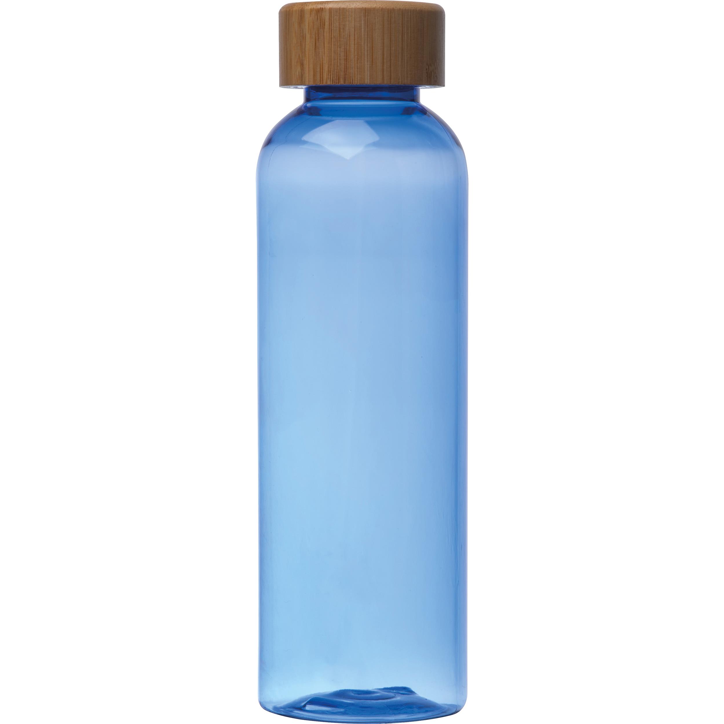 Trinkflasche aus PET mit Bambusdeckel, 500ml  SAMBOR