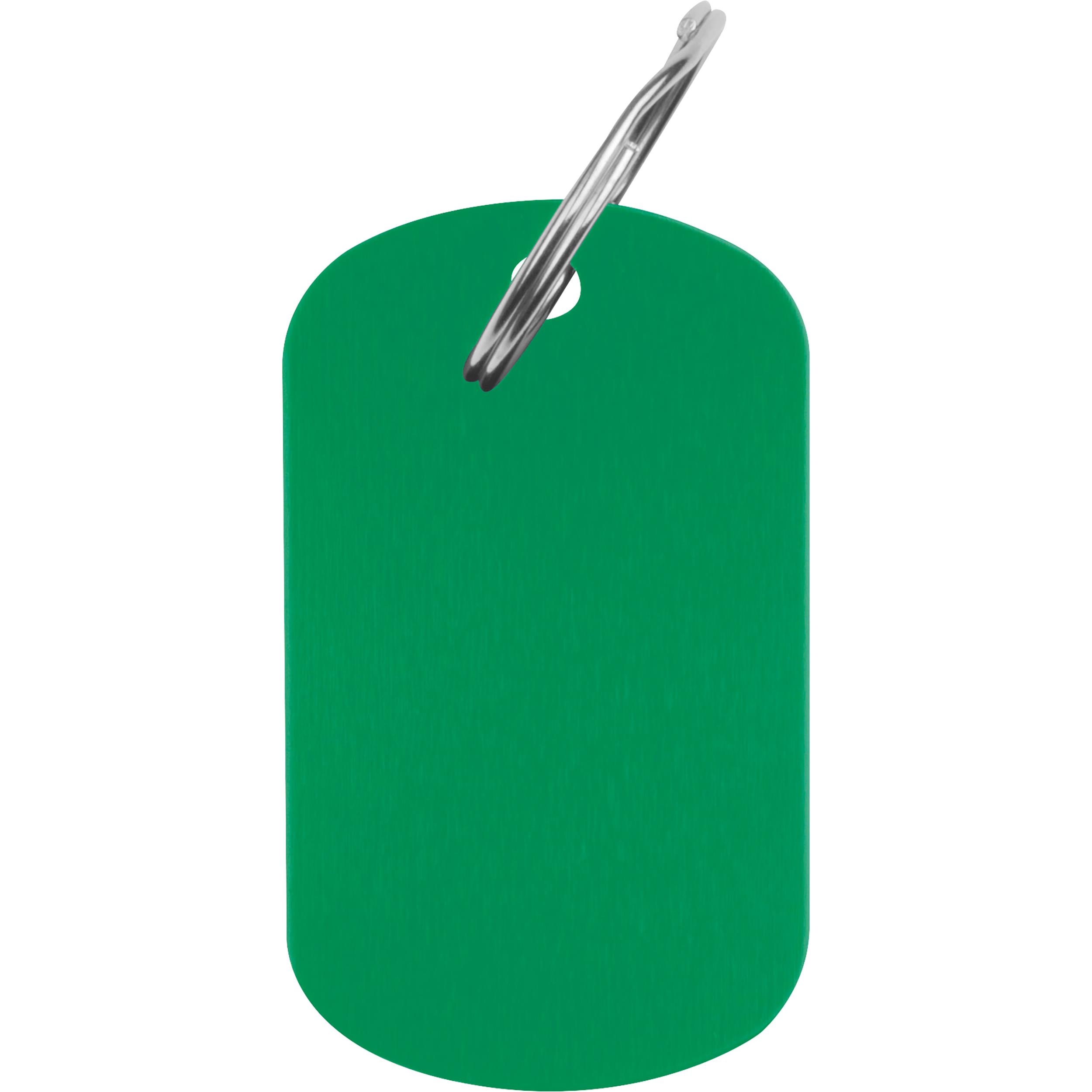 Schlüsselanhänger Metallplättchen LIESELOTTE
