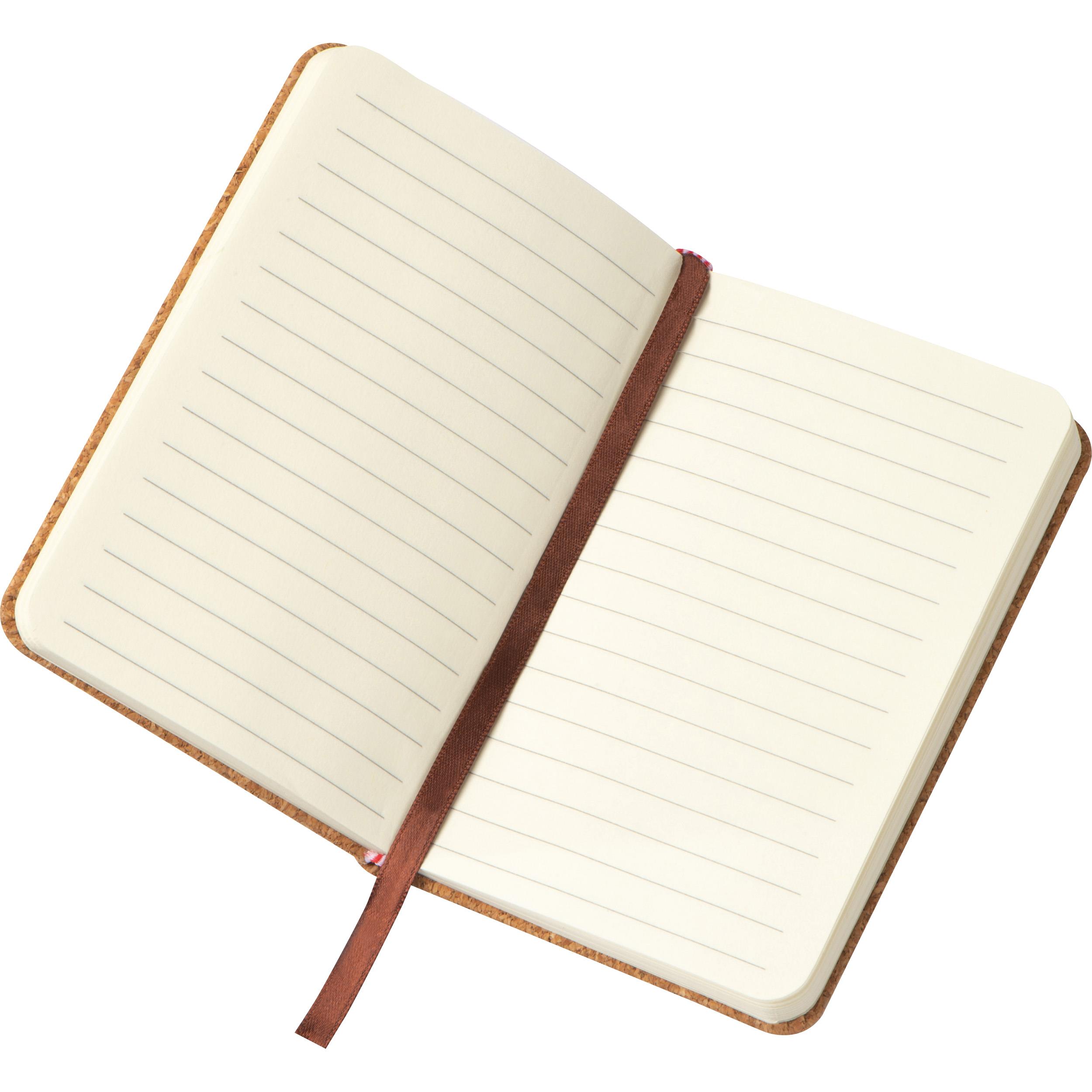 A6 Notizbuch mit Korkeinband MELVIN