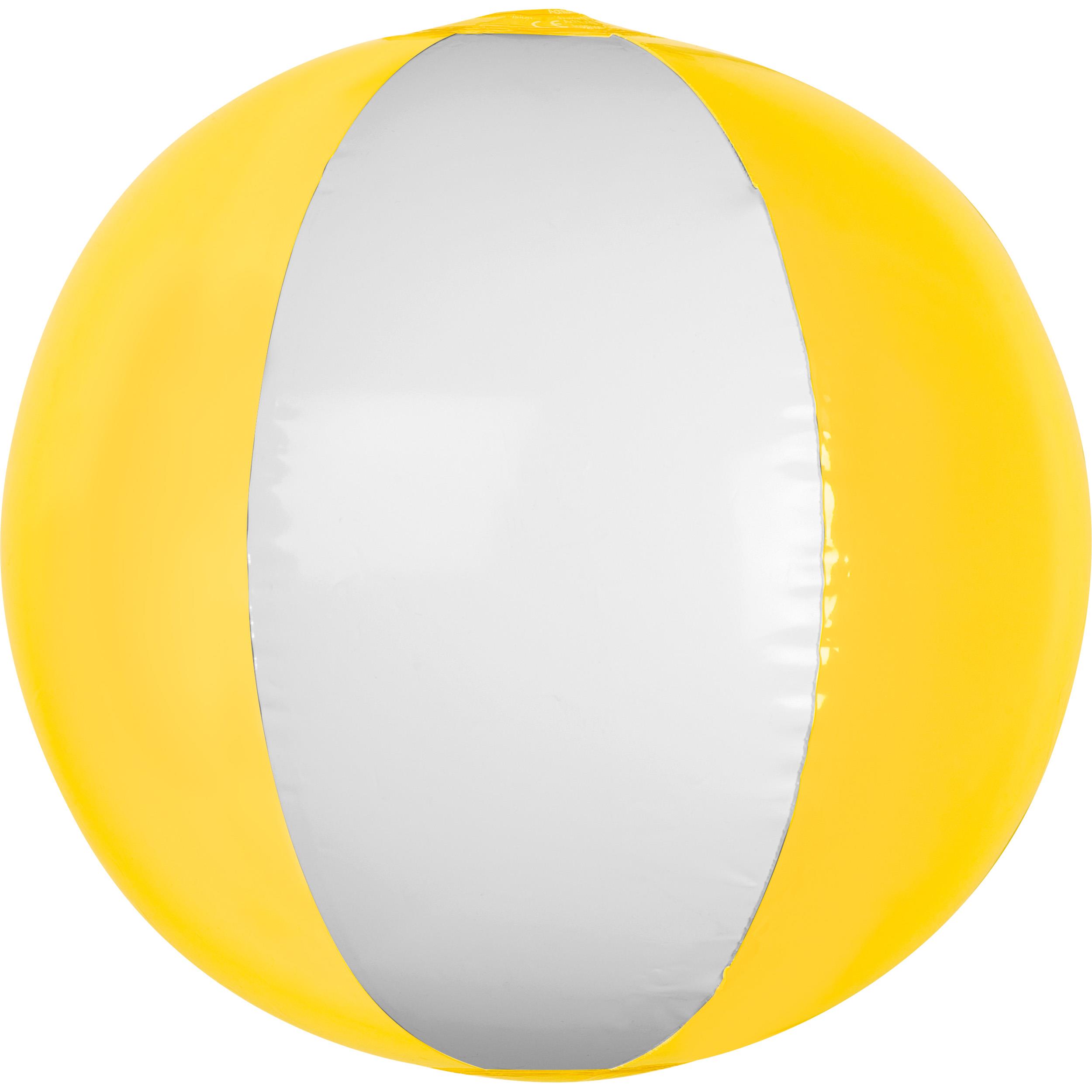 Strandball bicolour farbig/transparent MARGARETHE