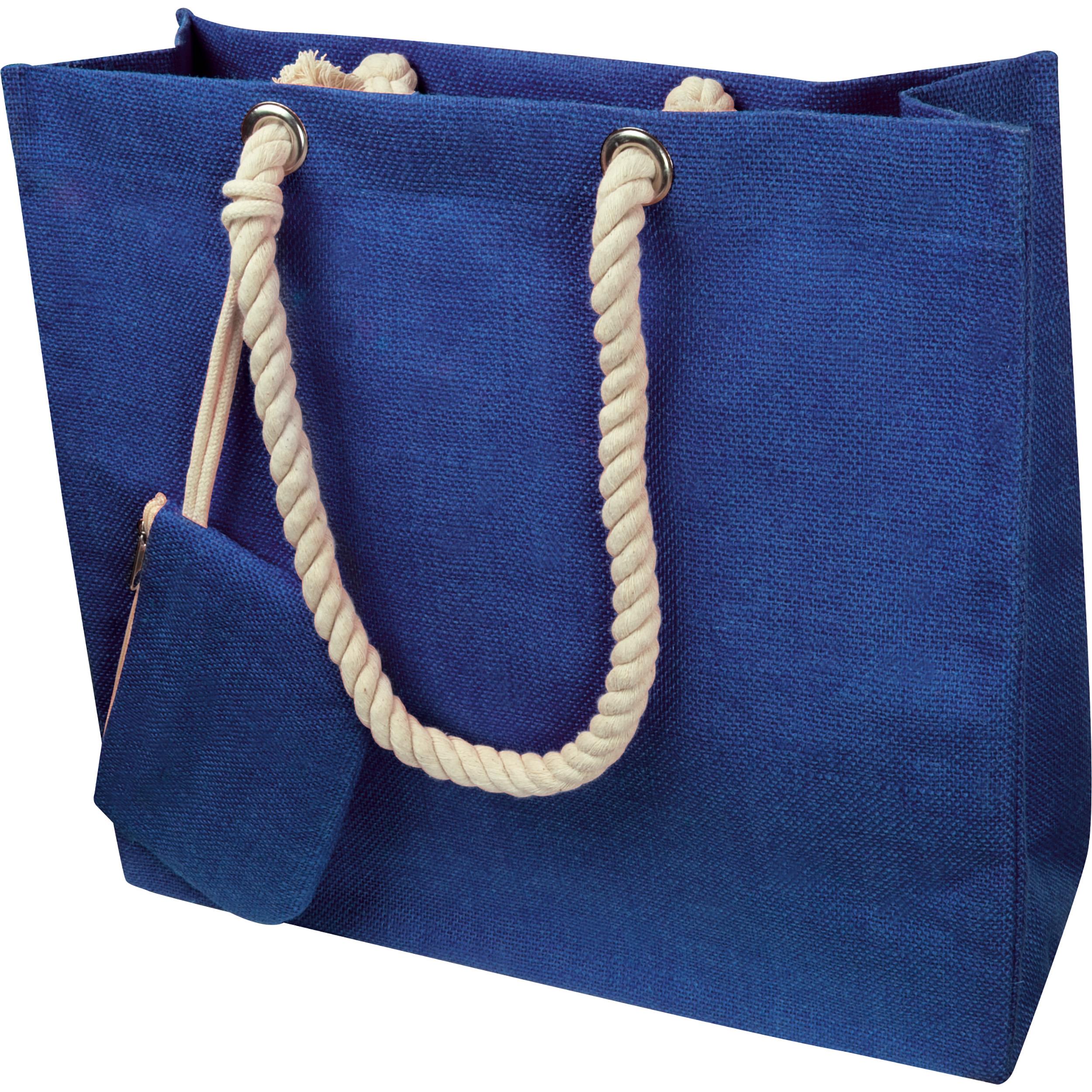 Jutetasche mit Kordelgriffen MILDRED