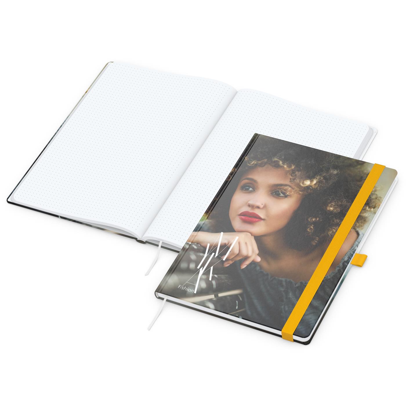 Notizbuch Match-Book Papier-Hardcover individuell bedruckt