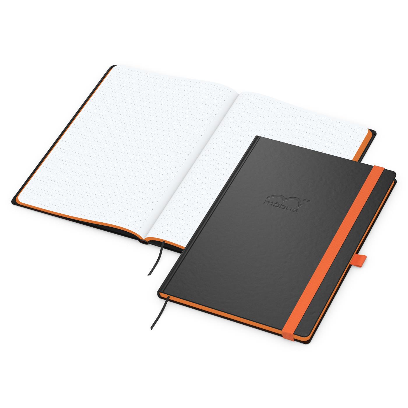 Orange;Schwarz;Weiß;Tiefschwarz;Hochweiß