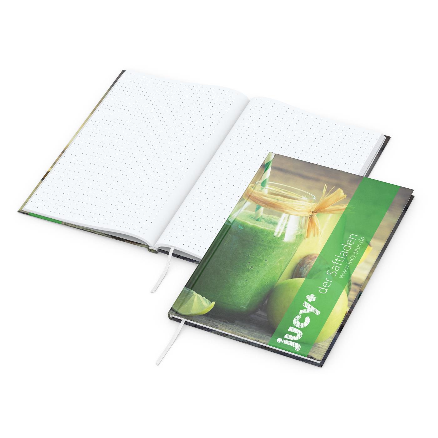 Notizbuch Memo-Book Umfang klein Hardcover individuell bedruckt