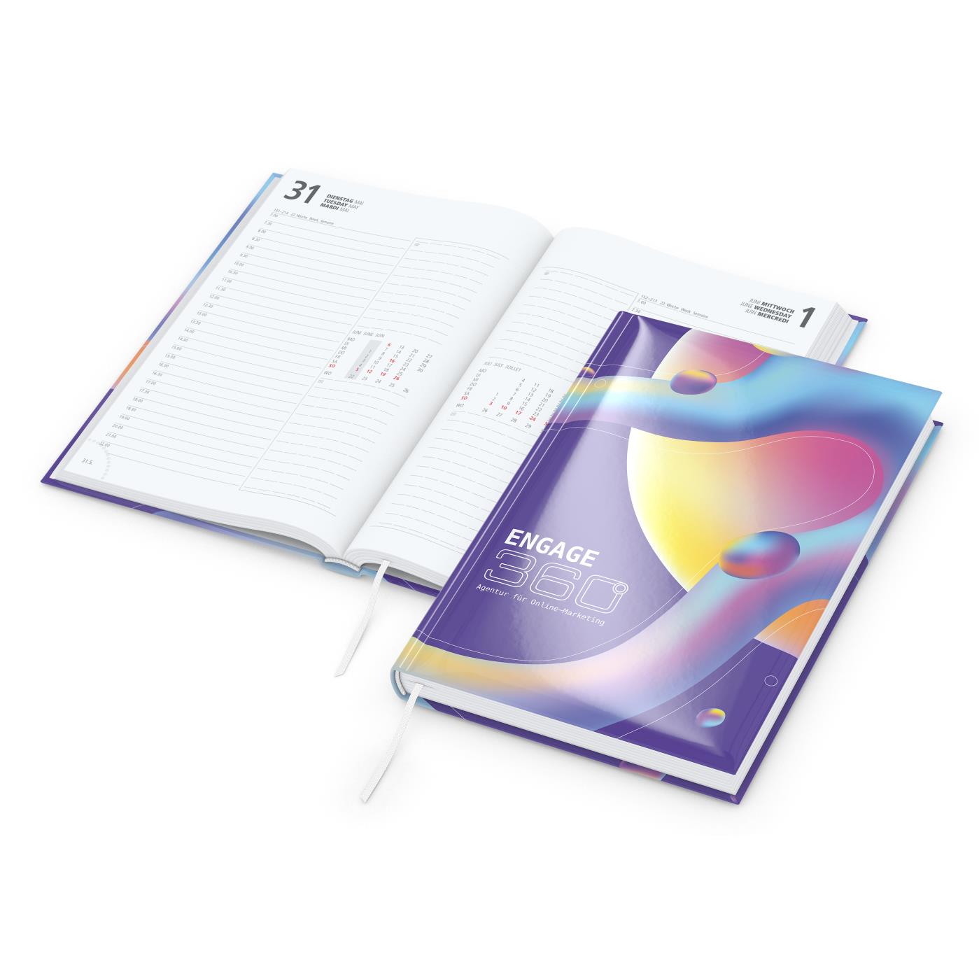Tageskalender Image Mo.–Fr. je 1 Seite 352 Seiten Papier-Hardcover