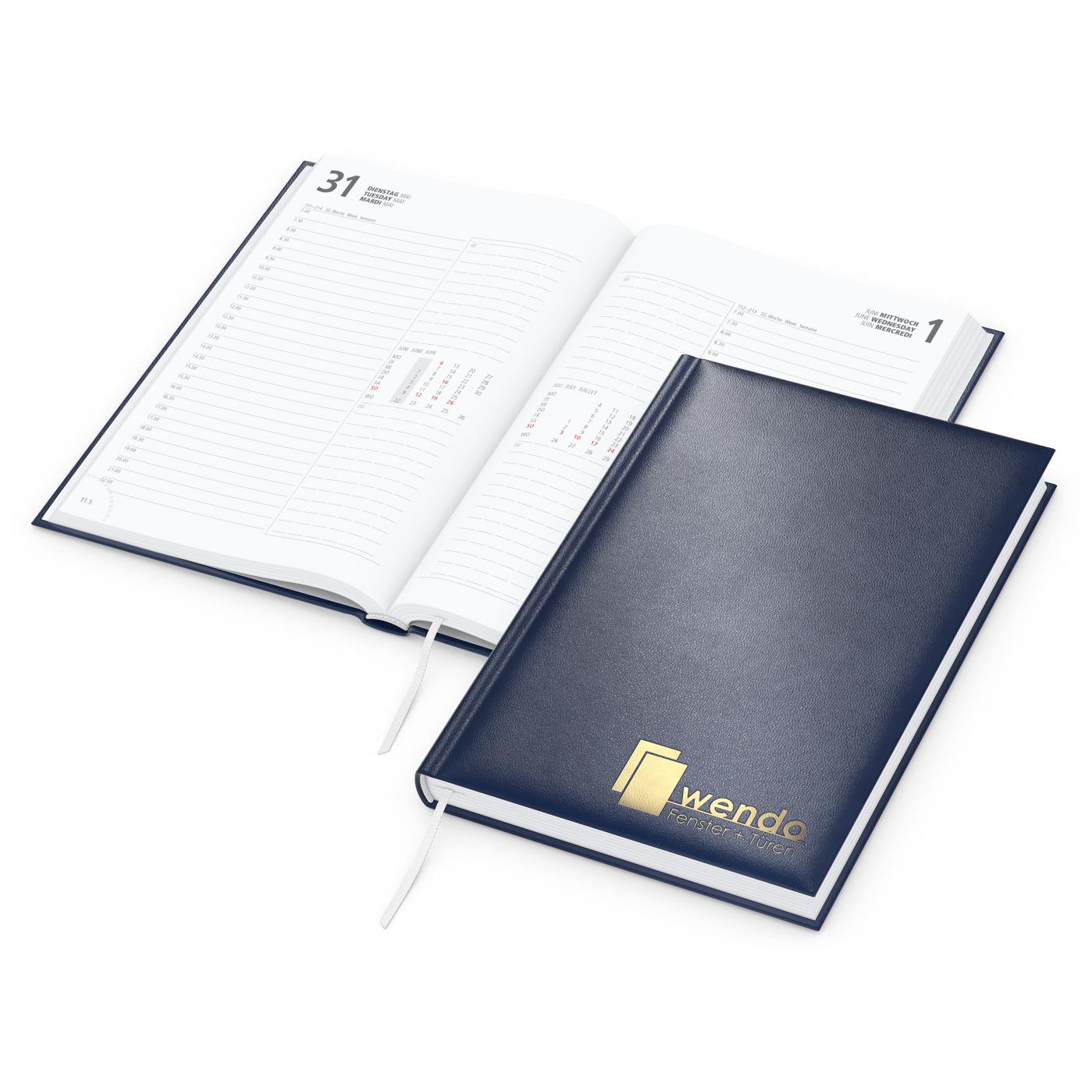 Tageskalender Image Mo.–Fr. je 1 Seite 352 Seiten Kunstleder-Hardcover