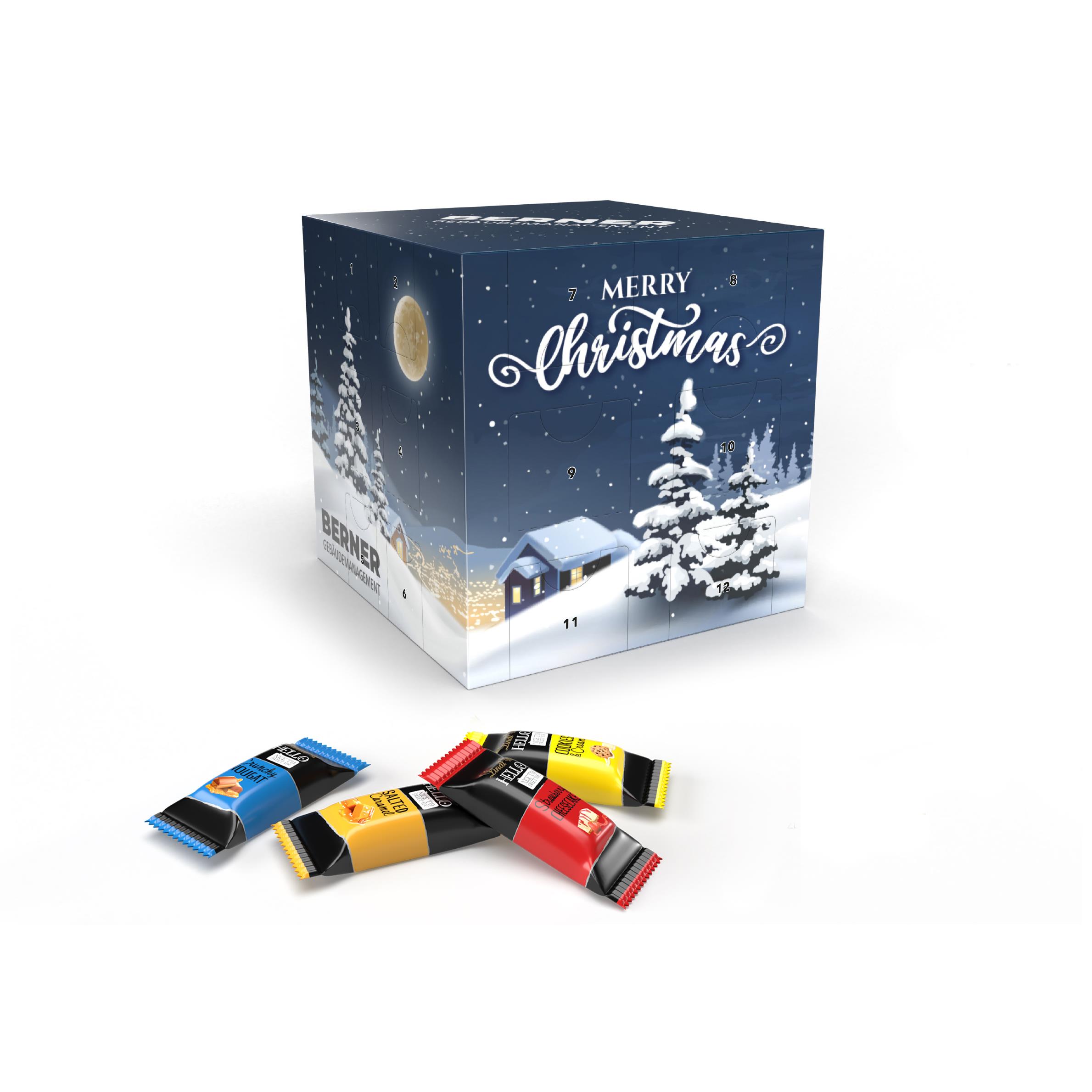 Lindt HELLO Mini Advenskalender ´Würfel´ Eco