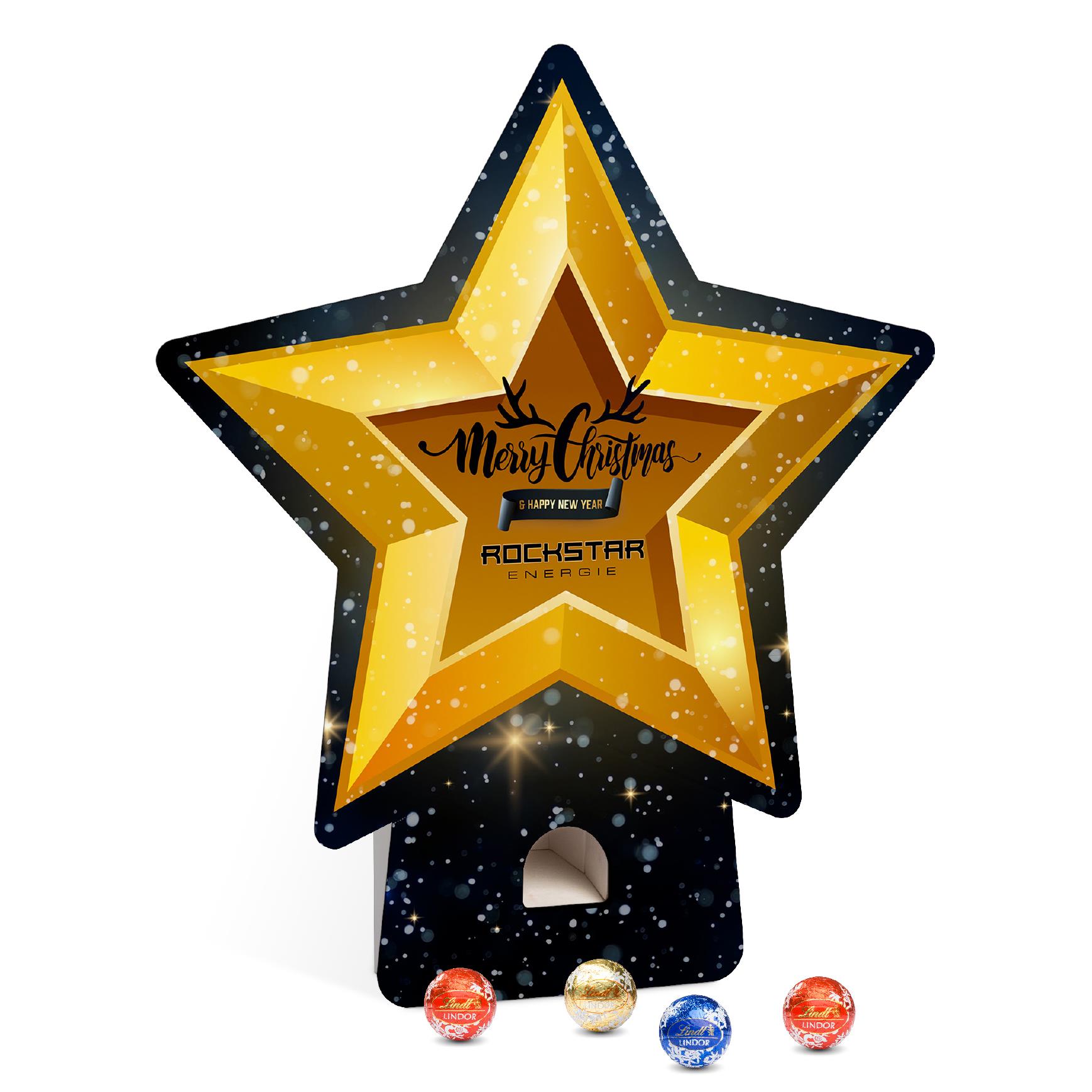 Lindt Lindor Adventsspender ´Stern´