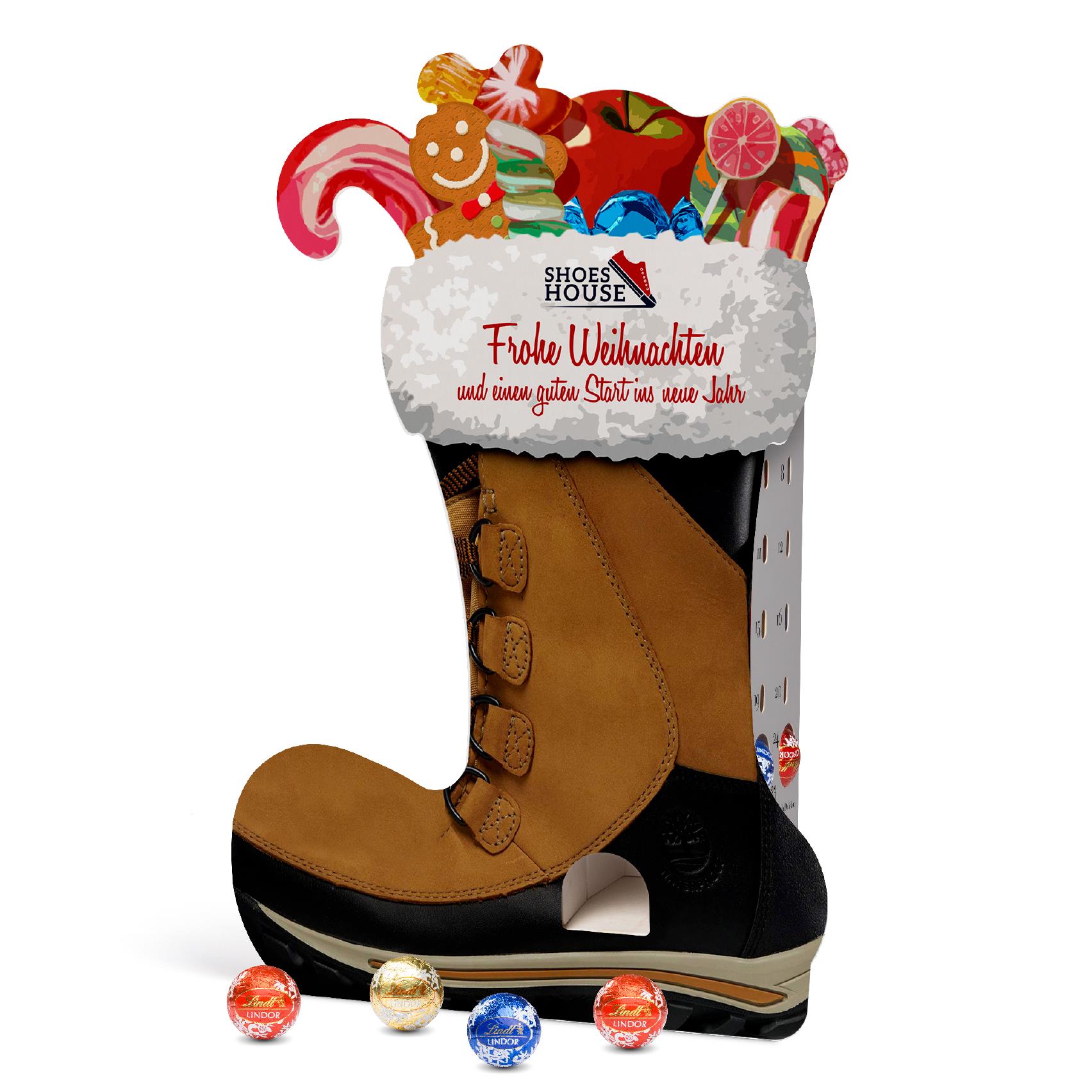 Lindt Lindor Adventsspender ´Stiefel´