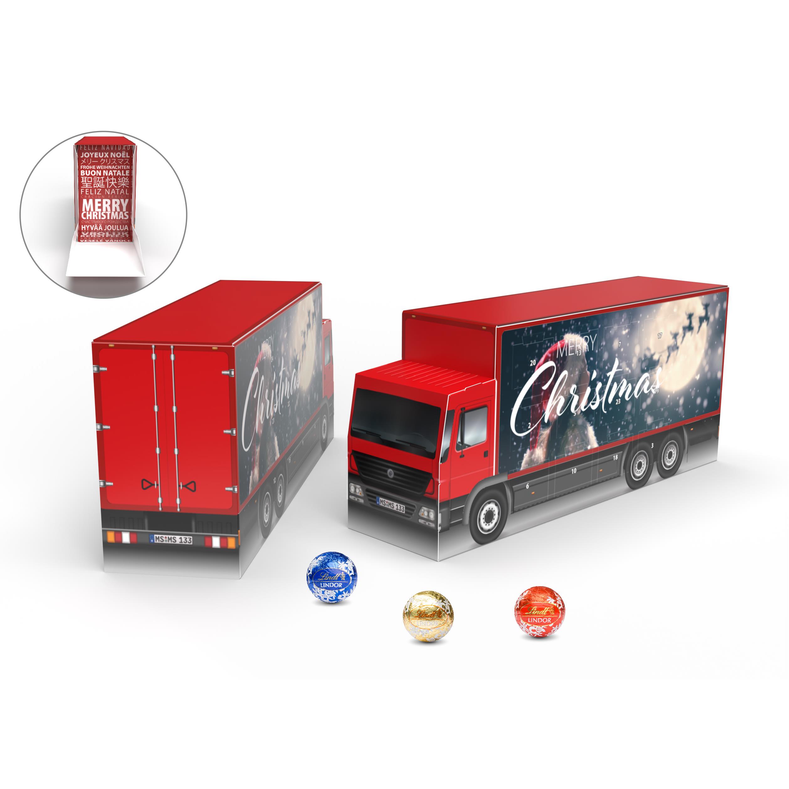 Lindt Lindor Adventskalender LKW Eco