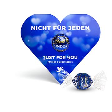 Lindt Lindor Kugel in Werbekartonage