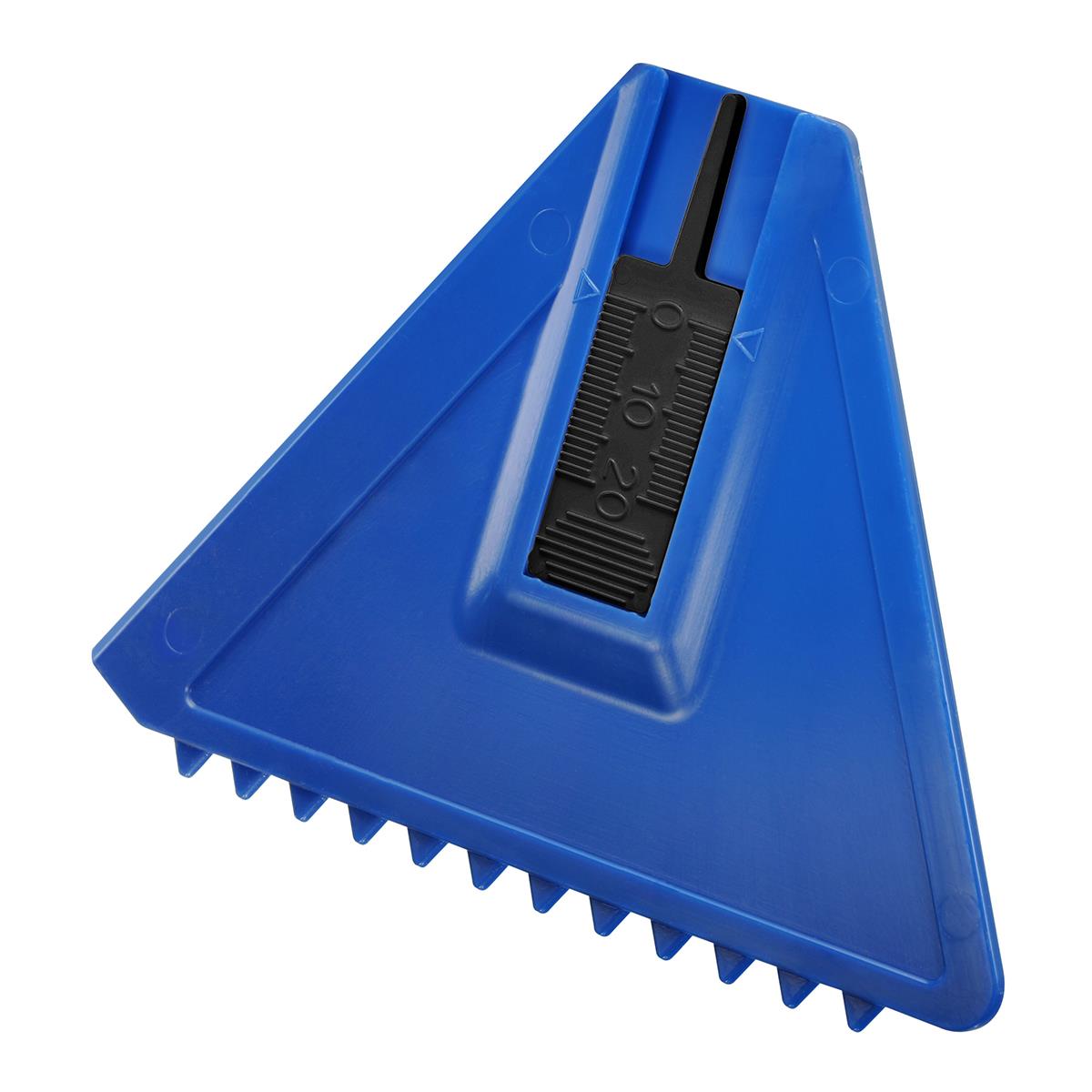 Prüfer schwarz, Eiskratzer blau