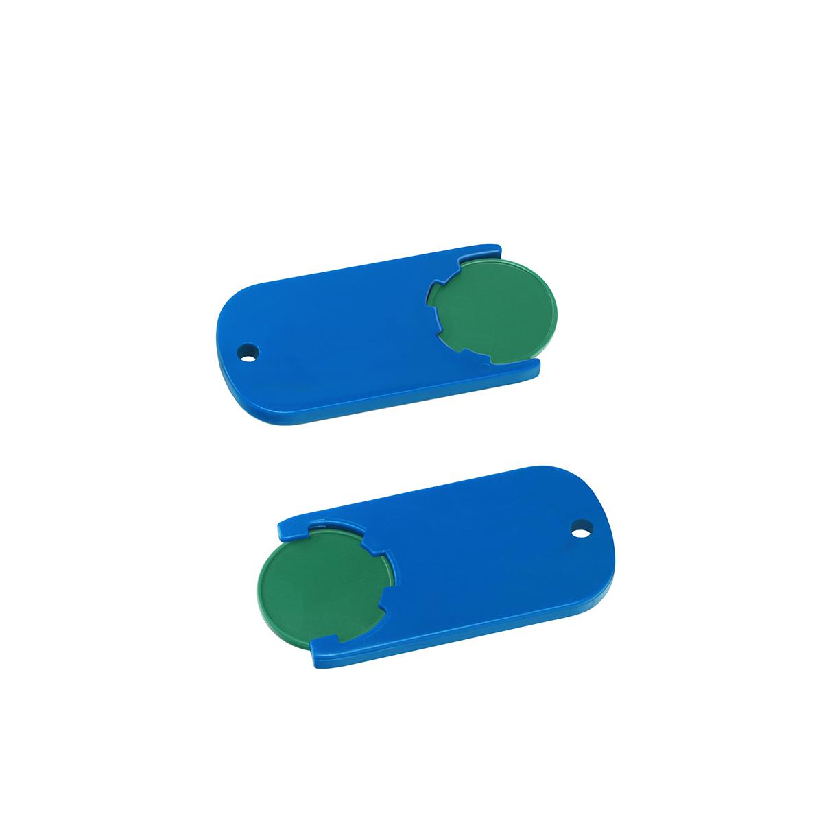 Chip grün, Chiphalter blau