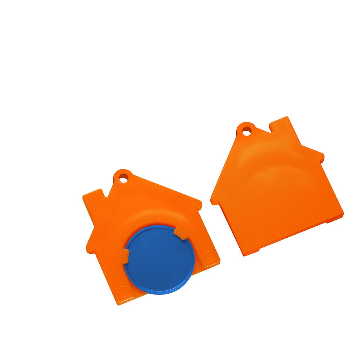 Chip blau, Chiphalter orange